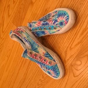 Blowfish Malibu tie dye shoes